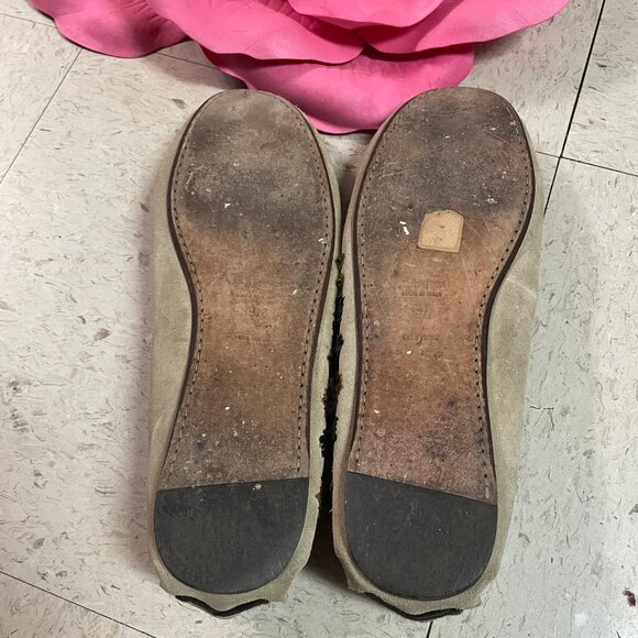 Miu Miu Beige and Brown Moccasins - Picture 14 of 16